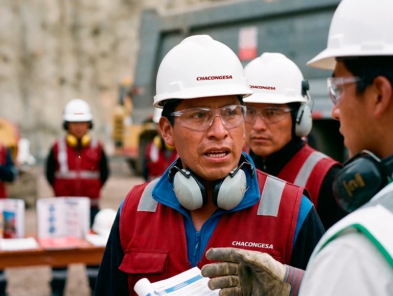Trabajadores SSOMA CHACONGESA